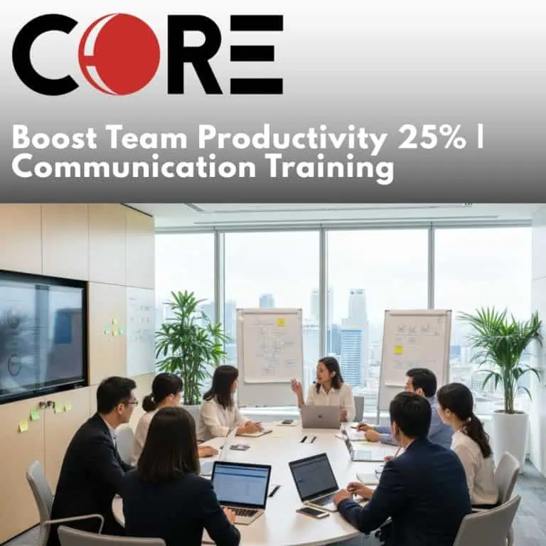Boost Team Productivity 25% | Communication Training SG
