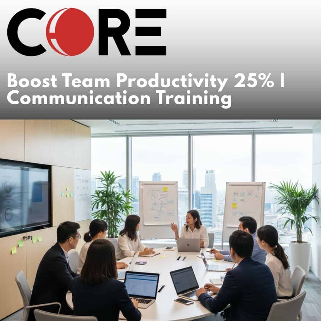 Boost Team Productivity 25% | Communication Training SG